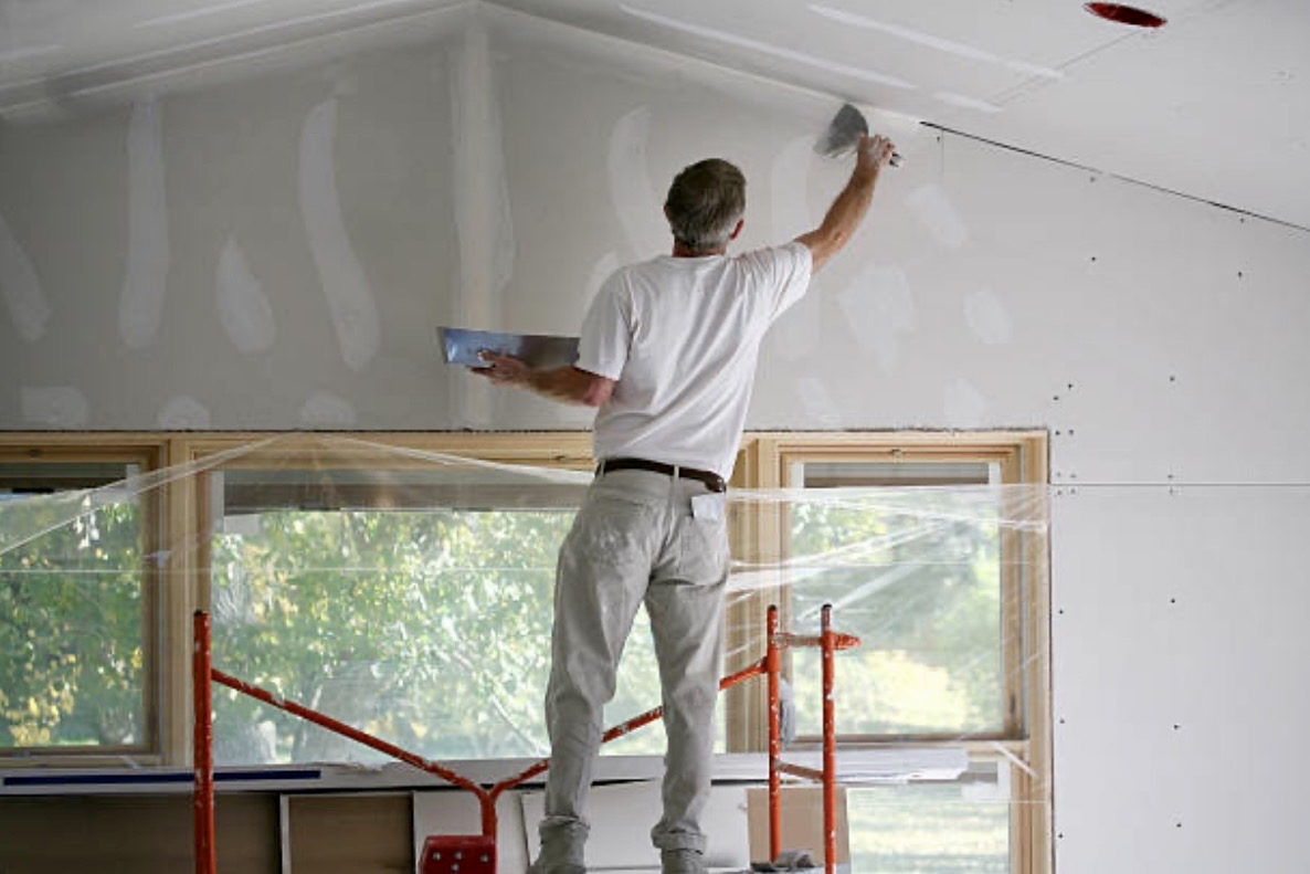 Drywall Taping — Portland drywall contractor project photo